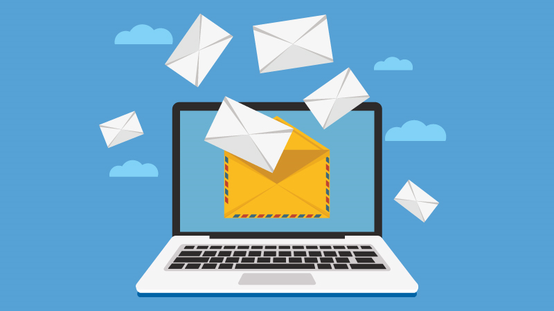 Sử dụng email để gửi thông tin và chờ nhà cái phản hồi